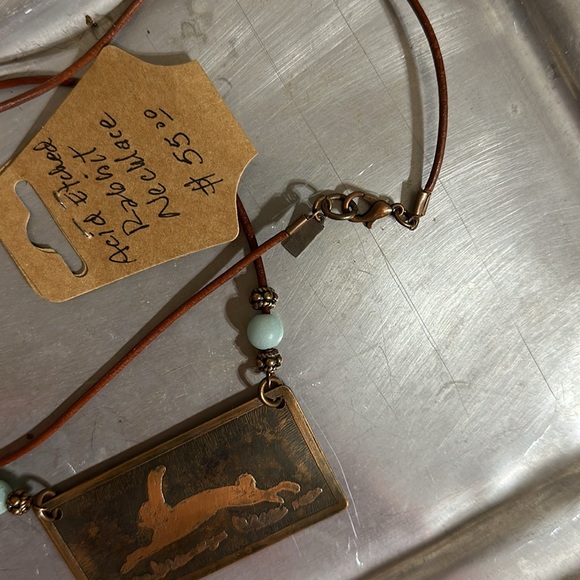 Handcrafted Copper Necklace - Picture 3 of 4